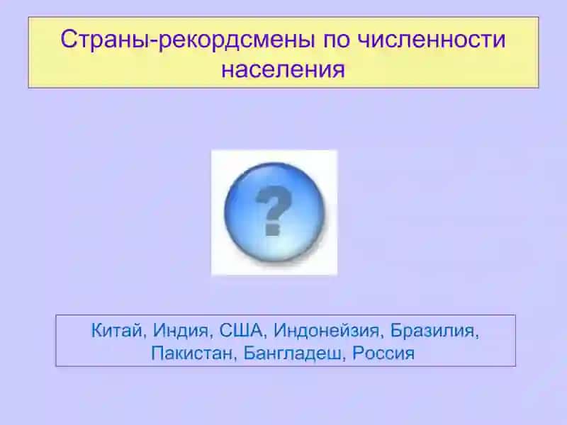 География населения мира 4