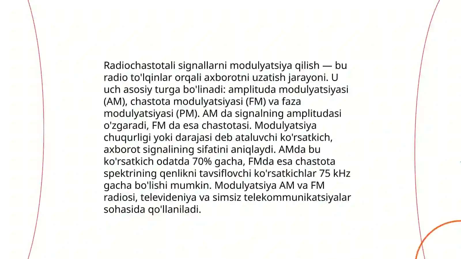Radiochastota bloki 4