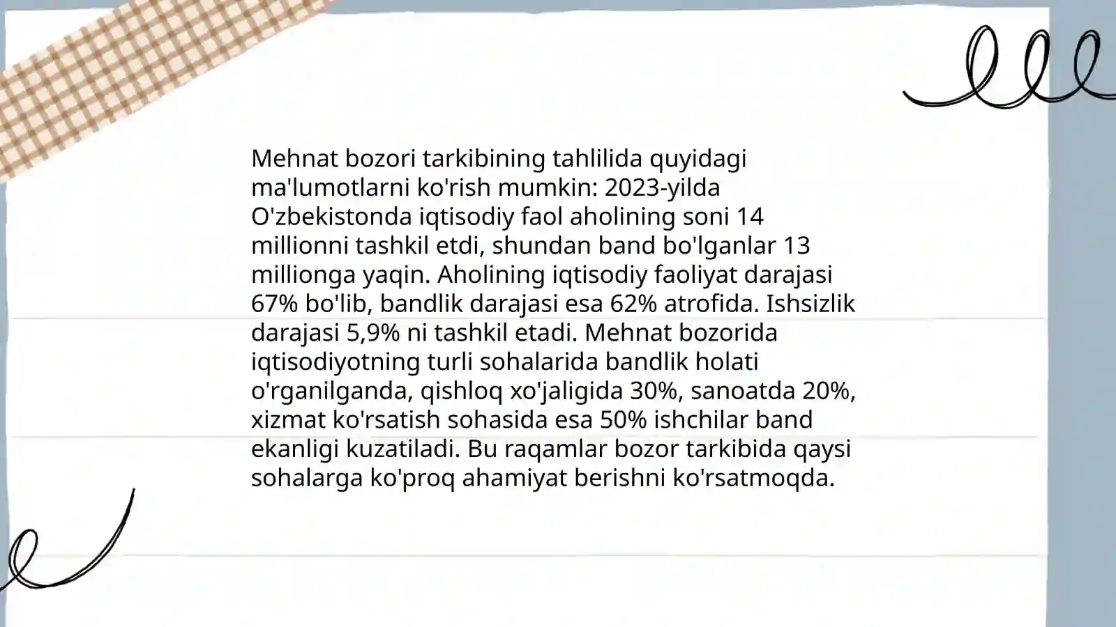 Rivojlangan mamlakatlarda aholi va mehnat bozori ko‘rsatkichlari tahlili 4