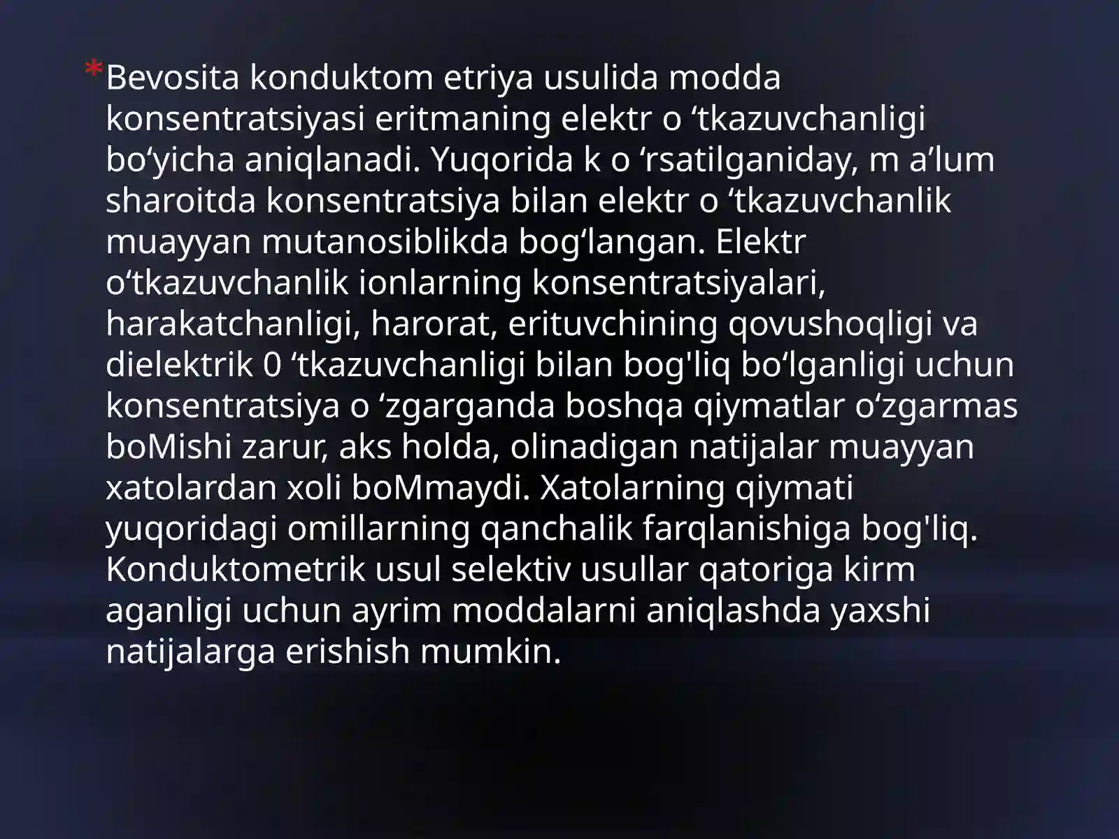Konduktometrik analiz usullari 4