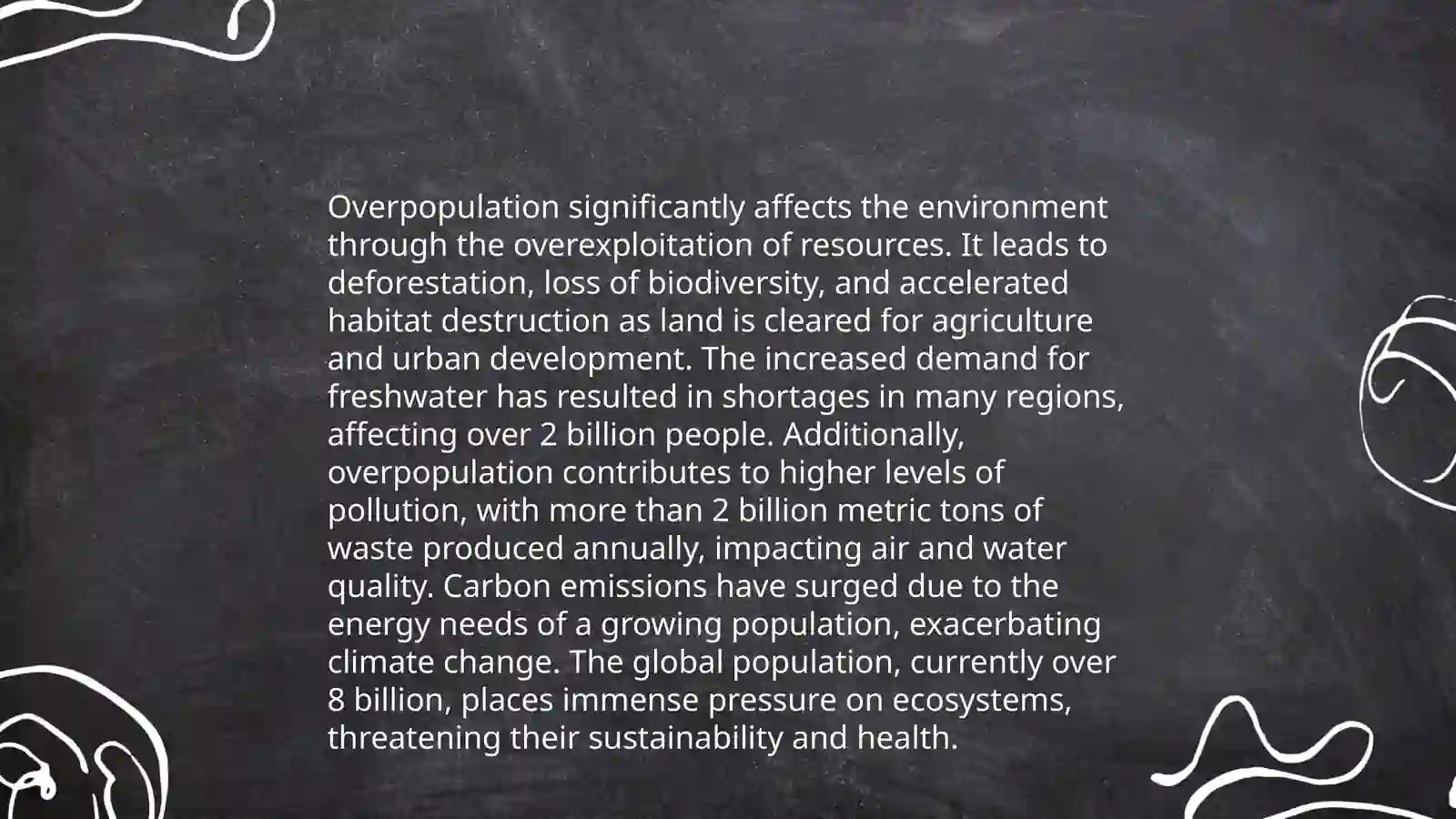 Overpopulation.The human explosion 4