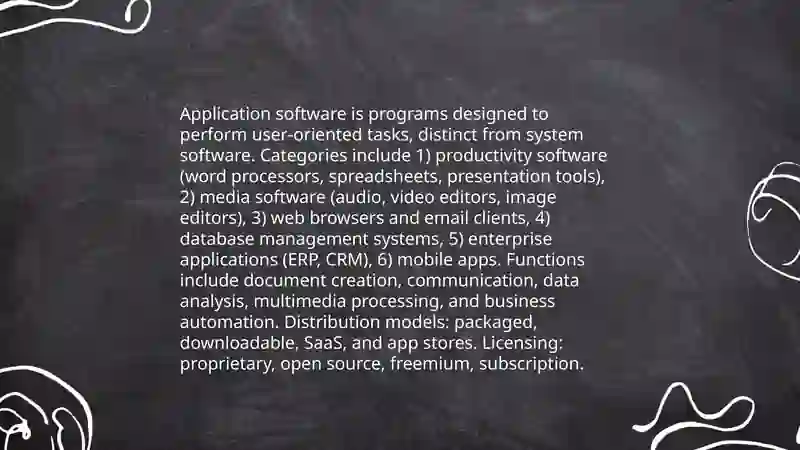 Computer software 4