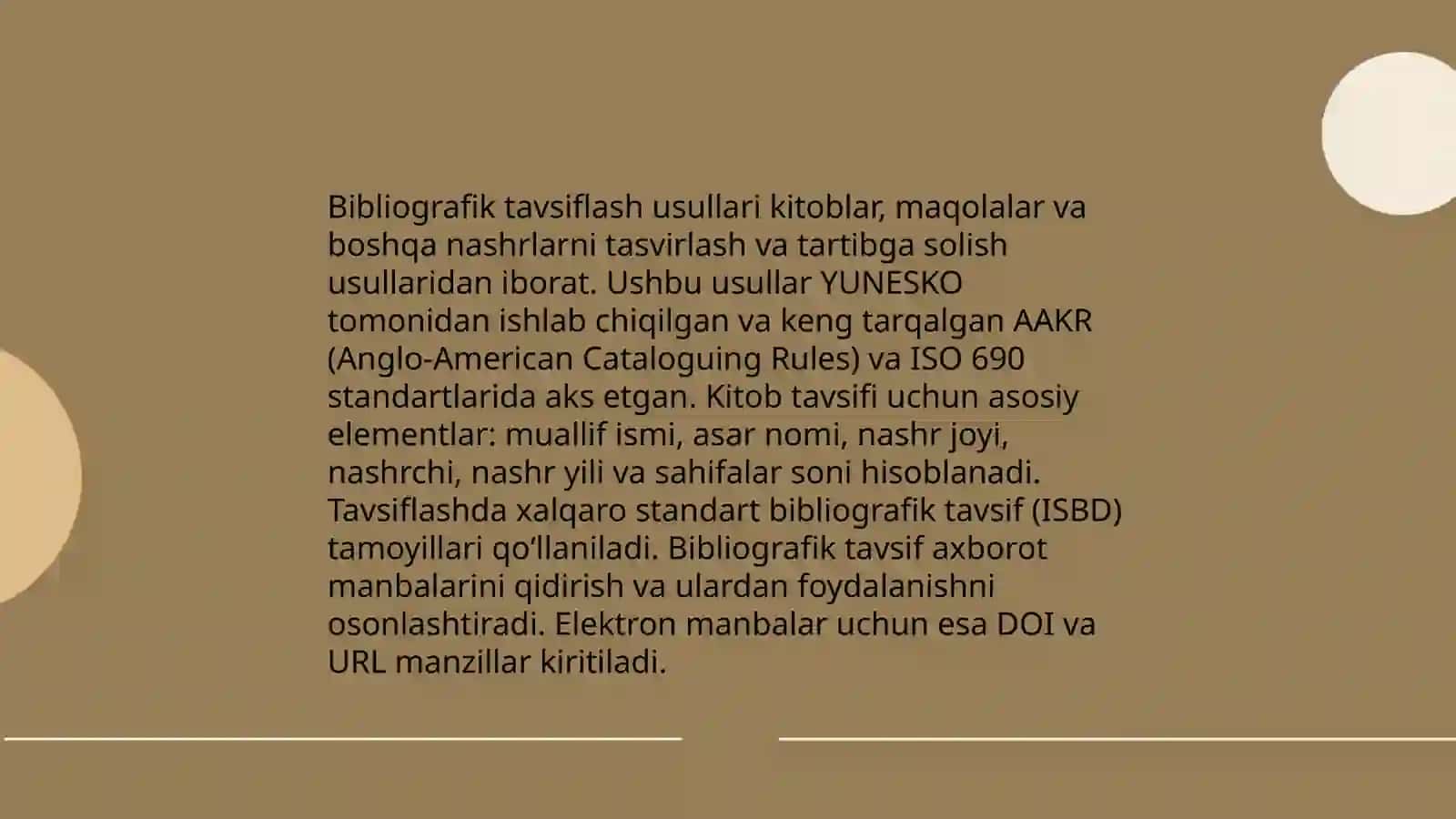 Kutubxona-axborot muassasalarining ma'lumot bibliografiya apparatini tashkil etish va shakillantirish usullari 4