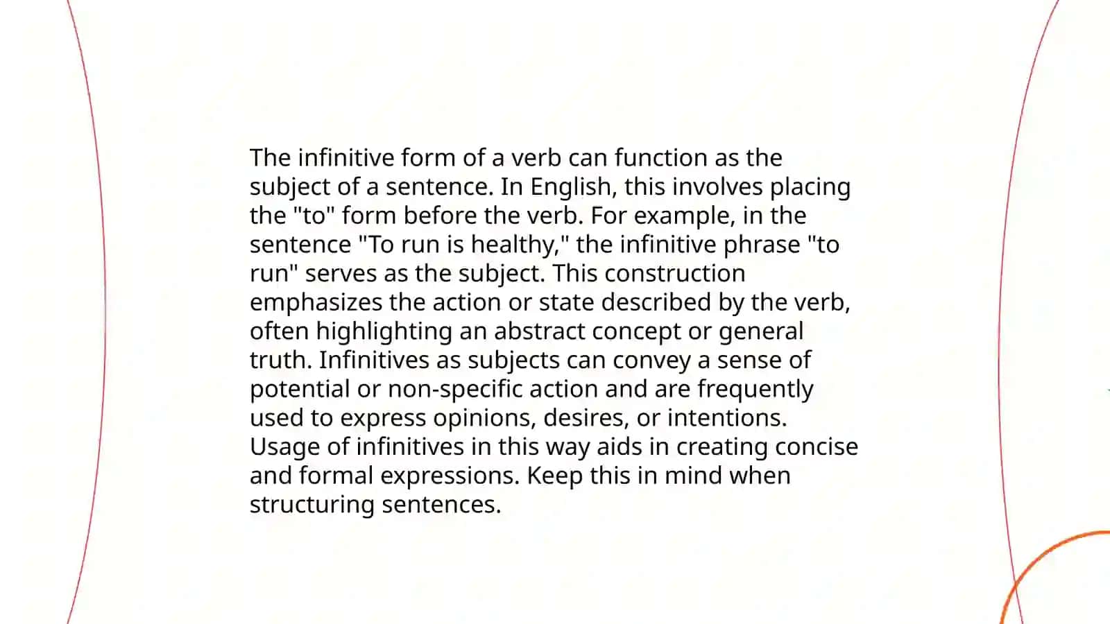 Infinitive Forms of Verbs 2