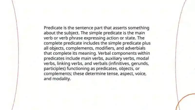 Parts of Sentence. The Main Parts and The Secondary Parts. Phrase structure. 4
