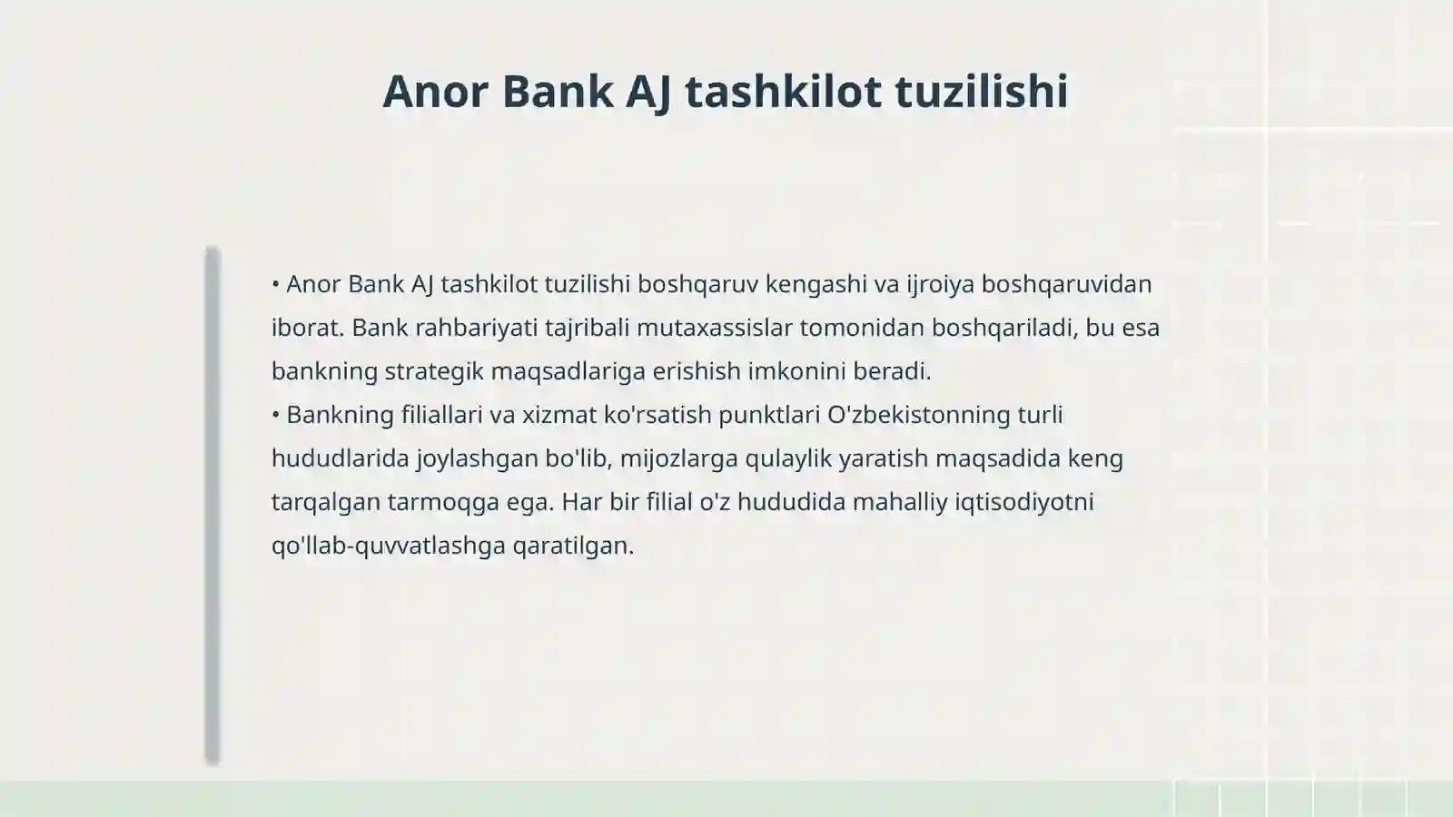 Anor Bank AJ 4