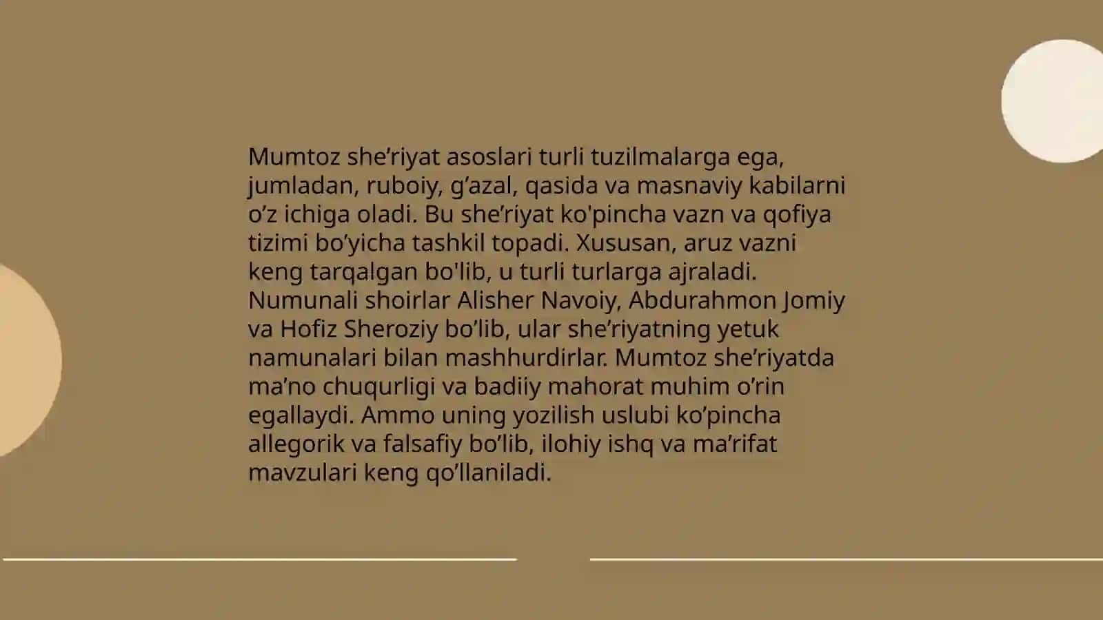 Tasavvuf va mumtoz she’riyatning tarixiy rivojlanishini o‘rganish 4