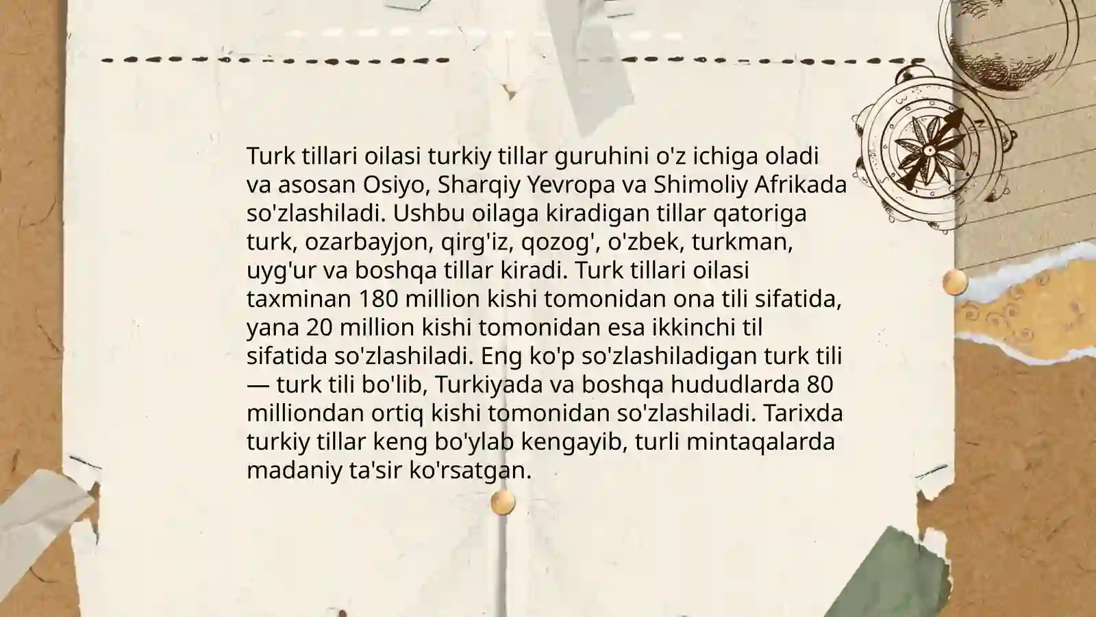 Oʻzbek tilining tarixiy ildizlari 4