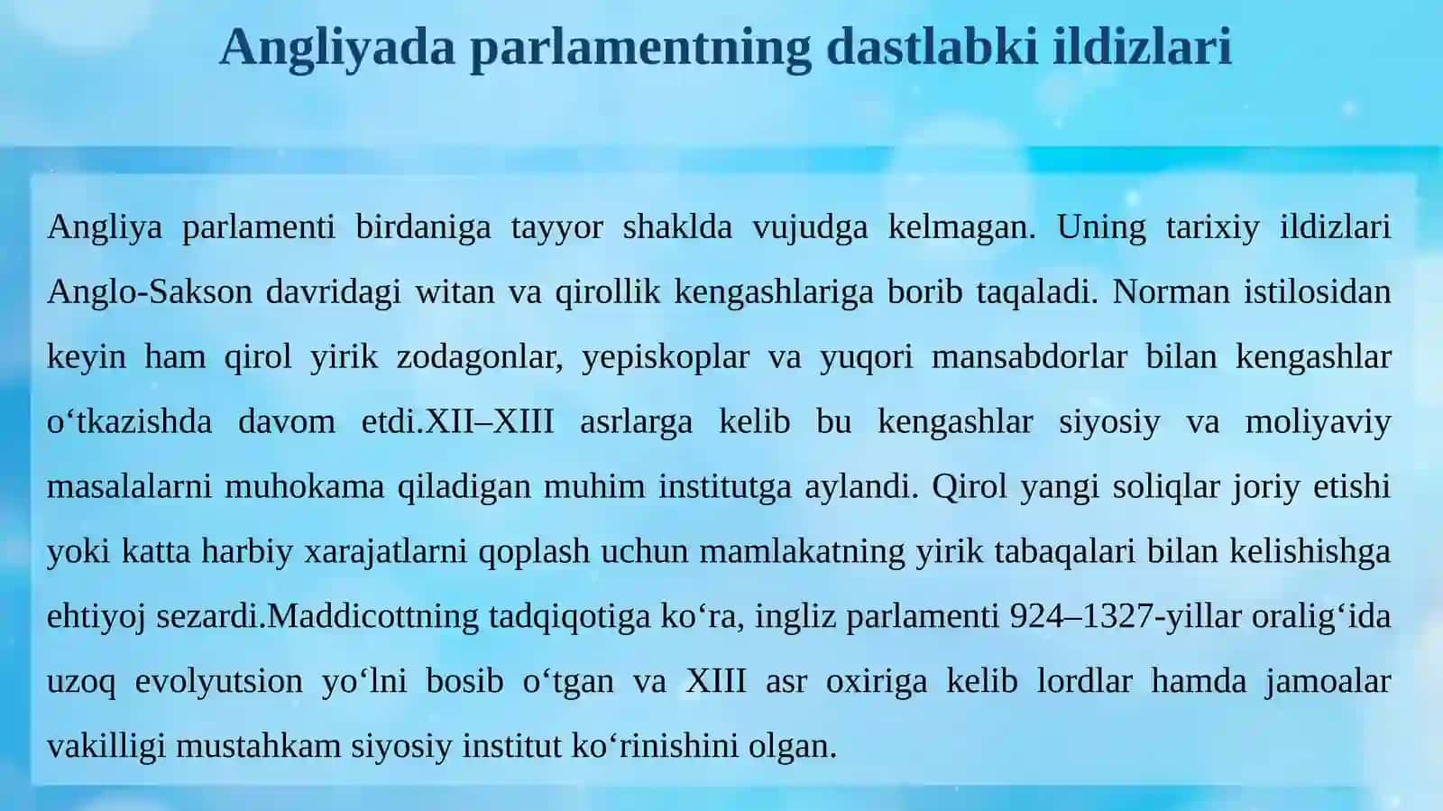 ANGLIYADA PARLAMENT VA GERMANIYADA REFORMATSIYA HAMDA MARTIN LYUTER FAOLIYATI TARIXIGA OID ILMIY TADQIQOTLAR 4