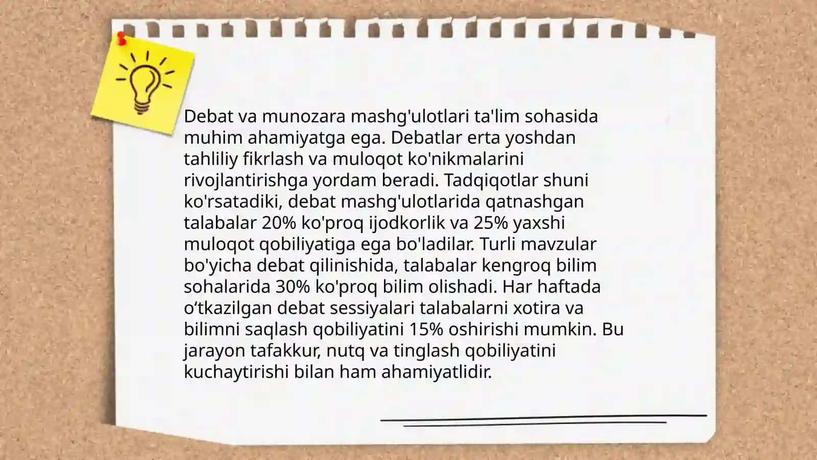 Og'zaki va yozma nutq malakalarini oshirishning shakl va usullari 4