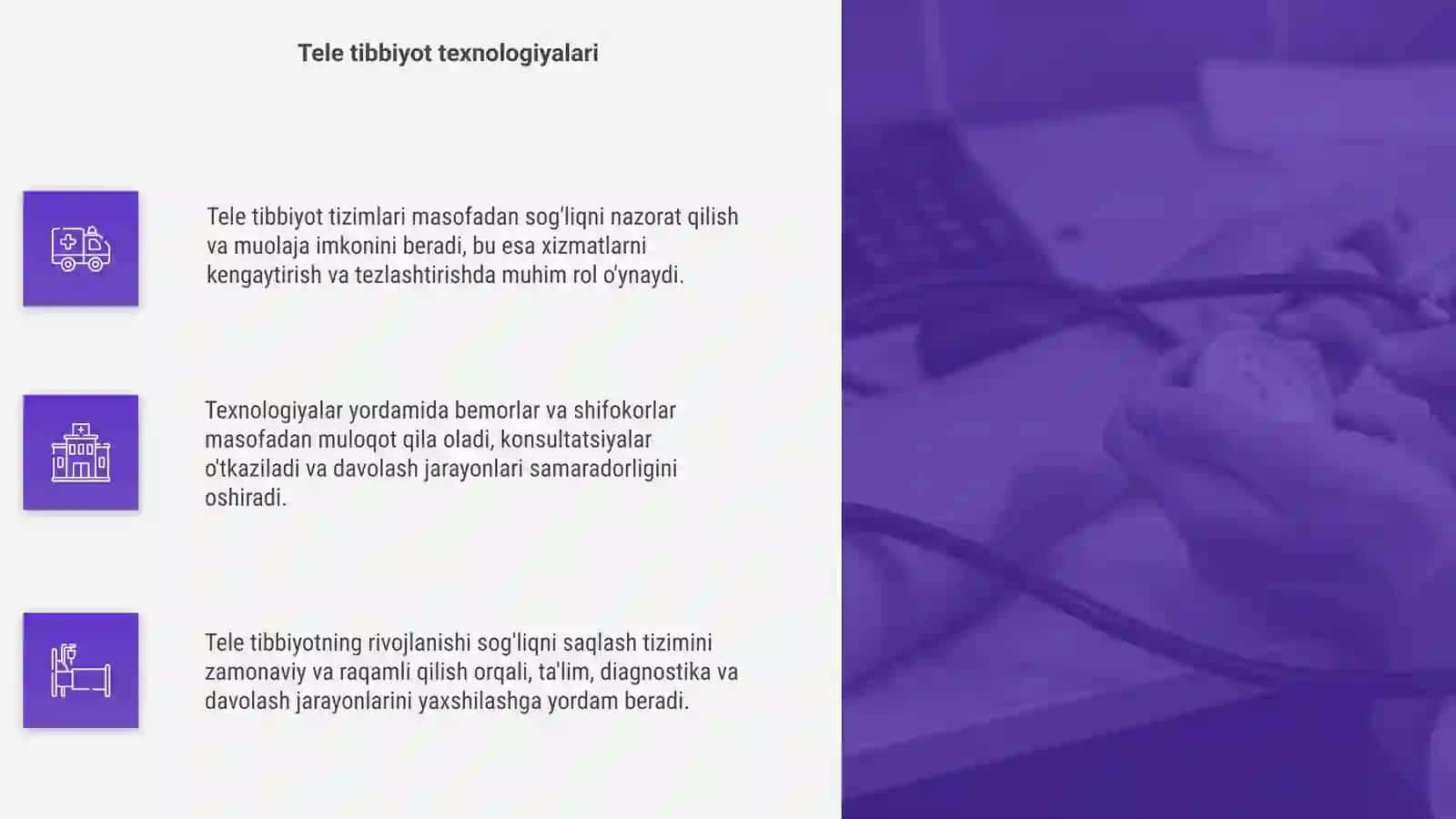 Tele tibbiyot tizimlari 4