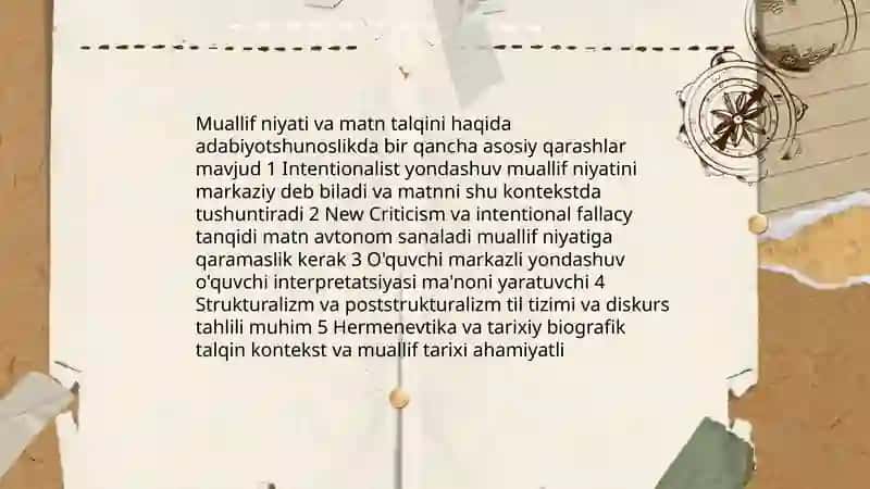 Badiiy adabiyot haqida adabiyotshunoslikdagi bahslar shaxsiy mulohaza 4