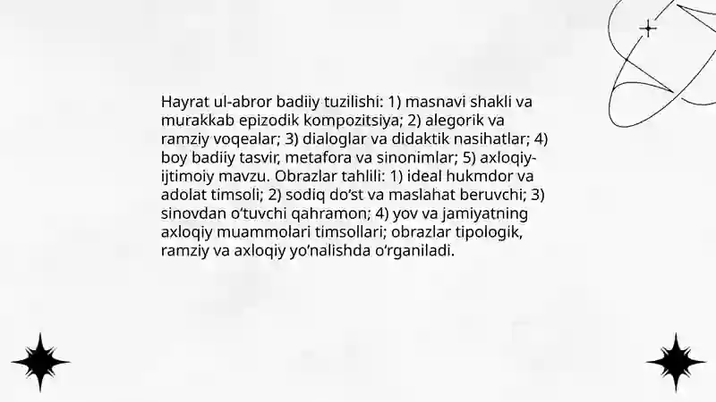 Hayrat ul-abror dostoni 4
