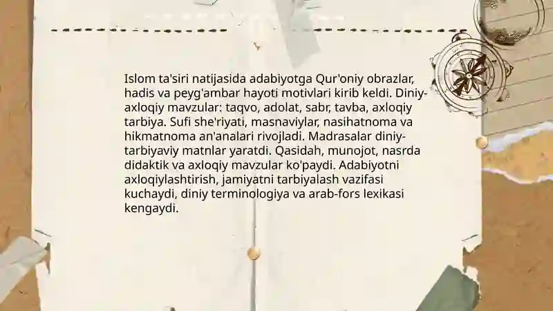 O'rta asrlar adabiyoti 4