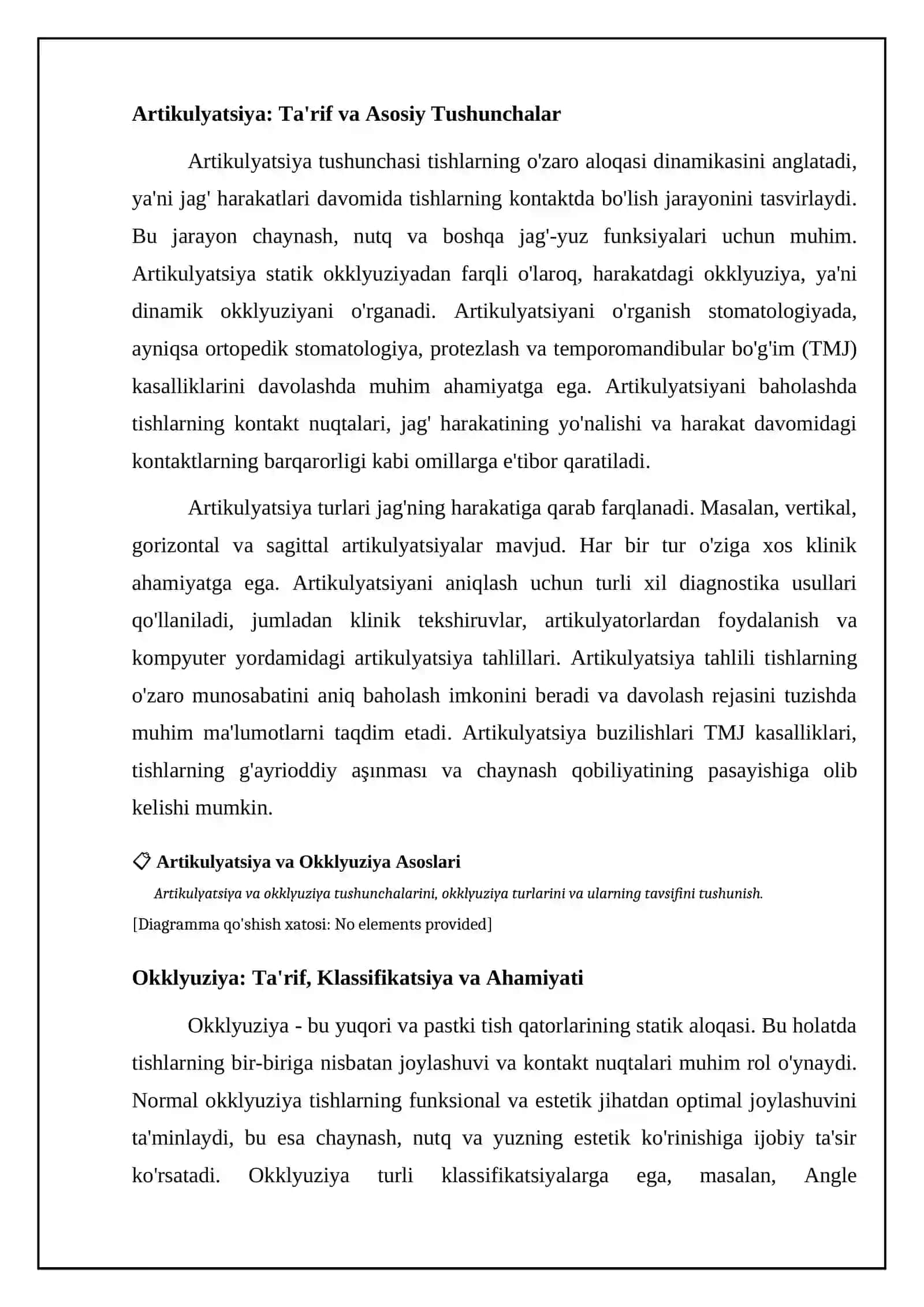 Artikulyatsiya va okklyuziya asoslari 4