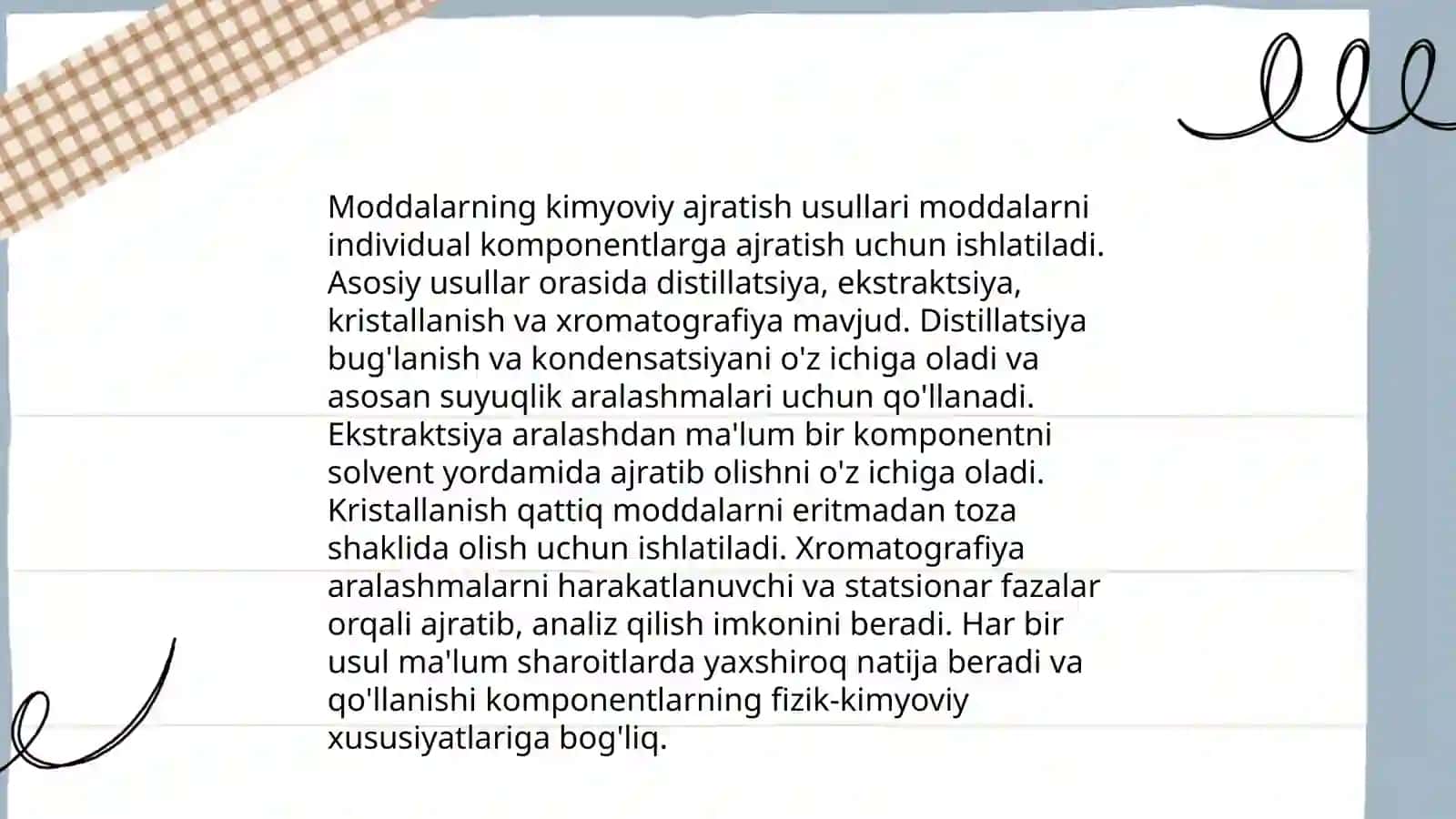 Moddalarni ajratish va konsertlash usullari 2