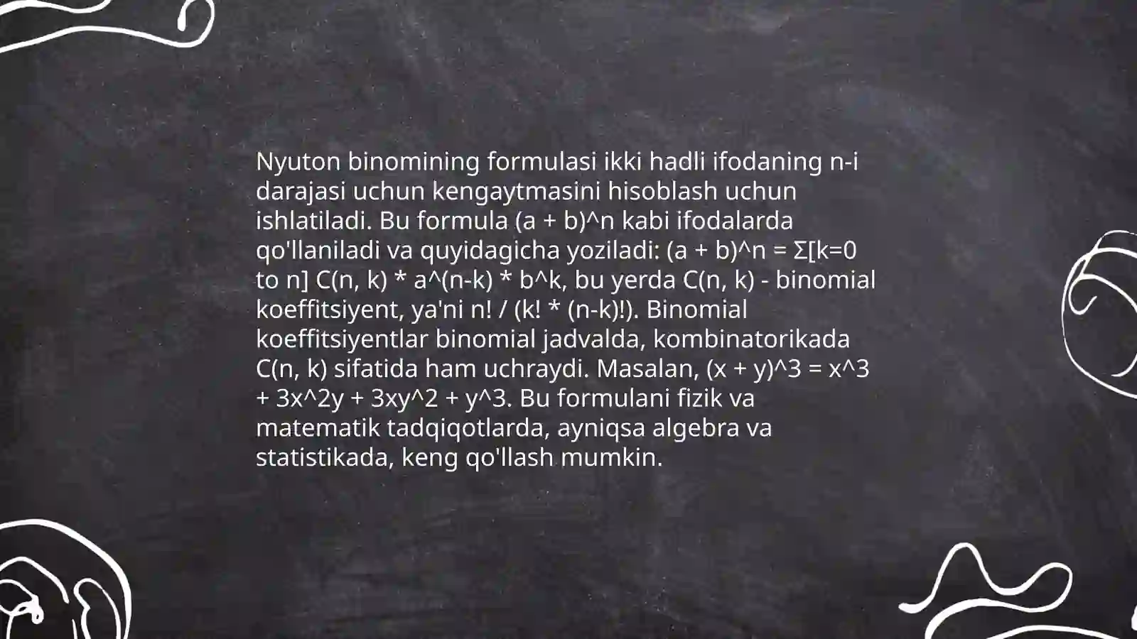 Nyuton Binomi 4