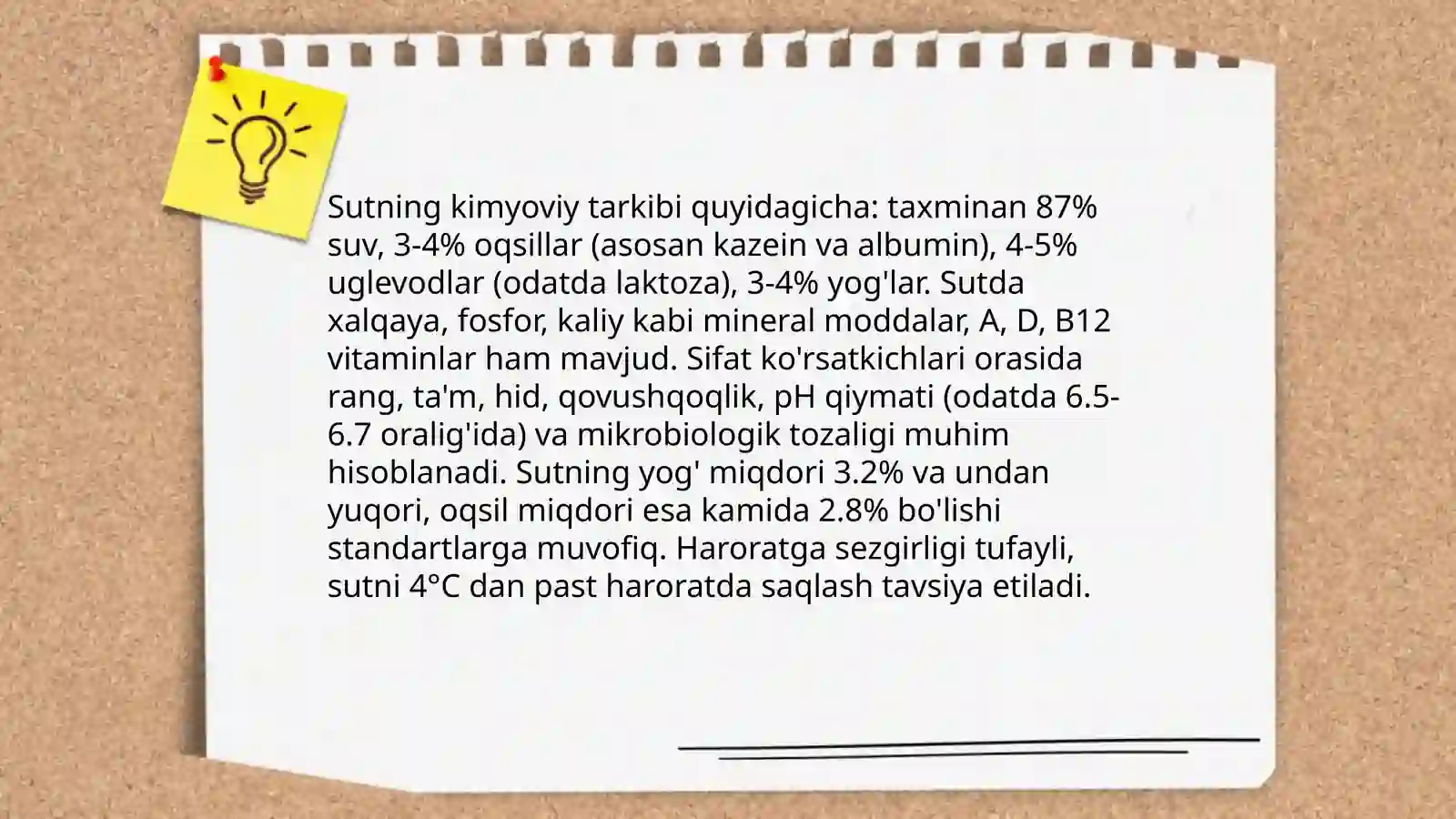 Sut maxsulotlarini ishlab chiqarish texnologiyalari 4