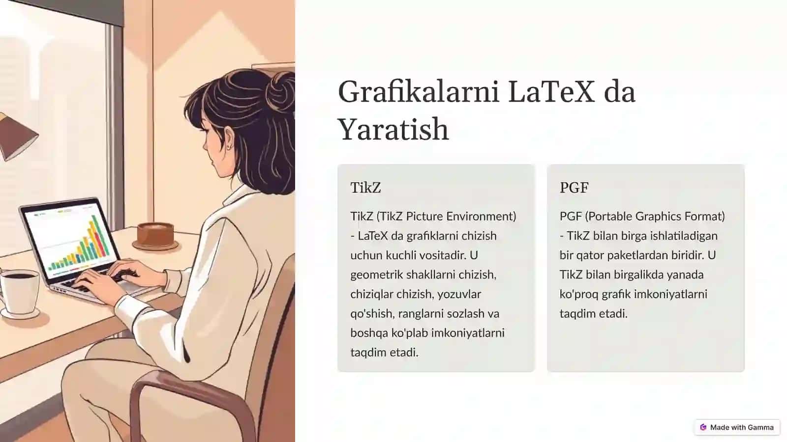 LaTex Grafikasining Imkoniyatlari 4