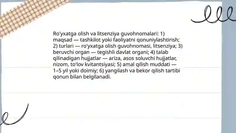 Ta'sis hujjatlari 4