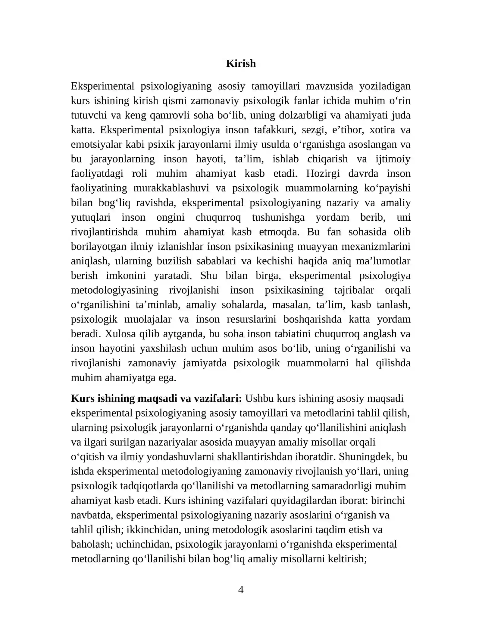 Eksperimental Psixologiya Kurs Ishi 4