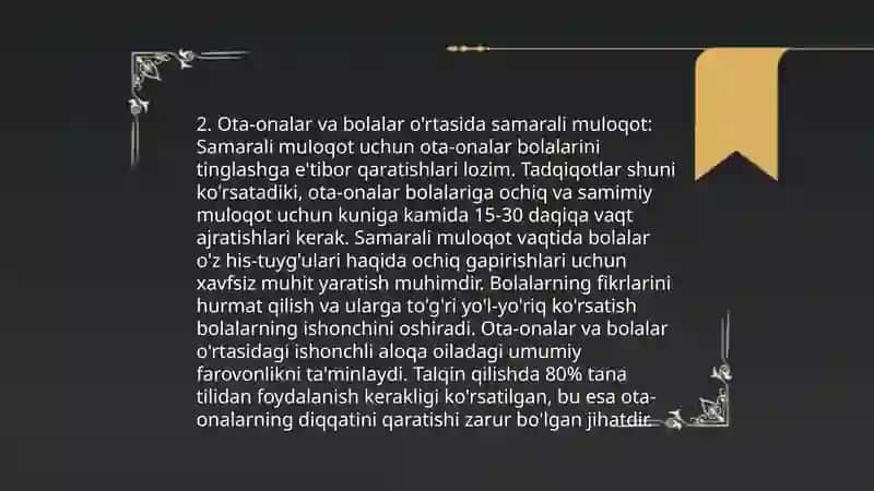 Tarbiyasi og'ir bolalar" bilan ishlash psixalogiyasi 4