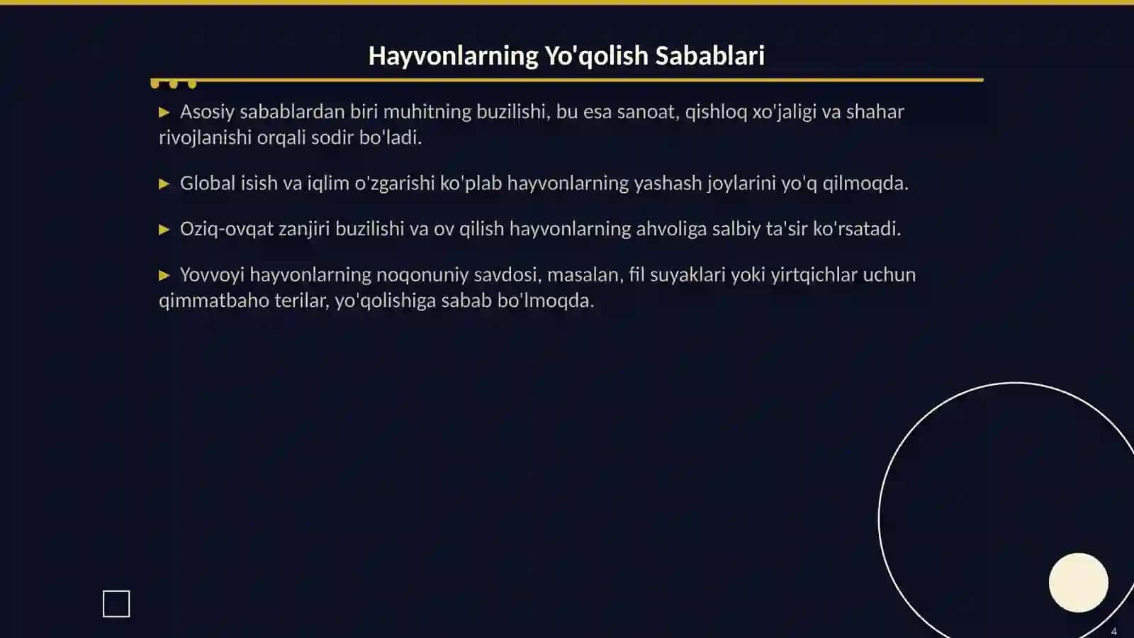 Hayvonlarni Muhofaza Qilish: Muammo va Yechimlar 4