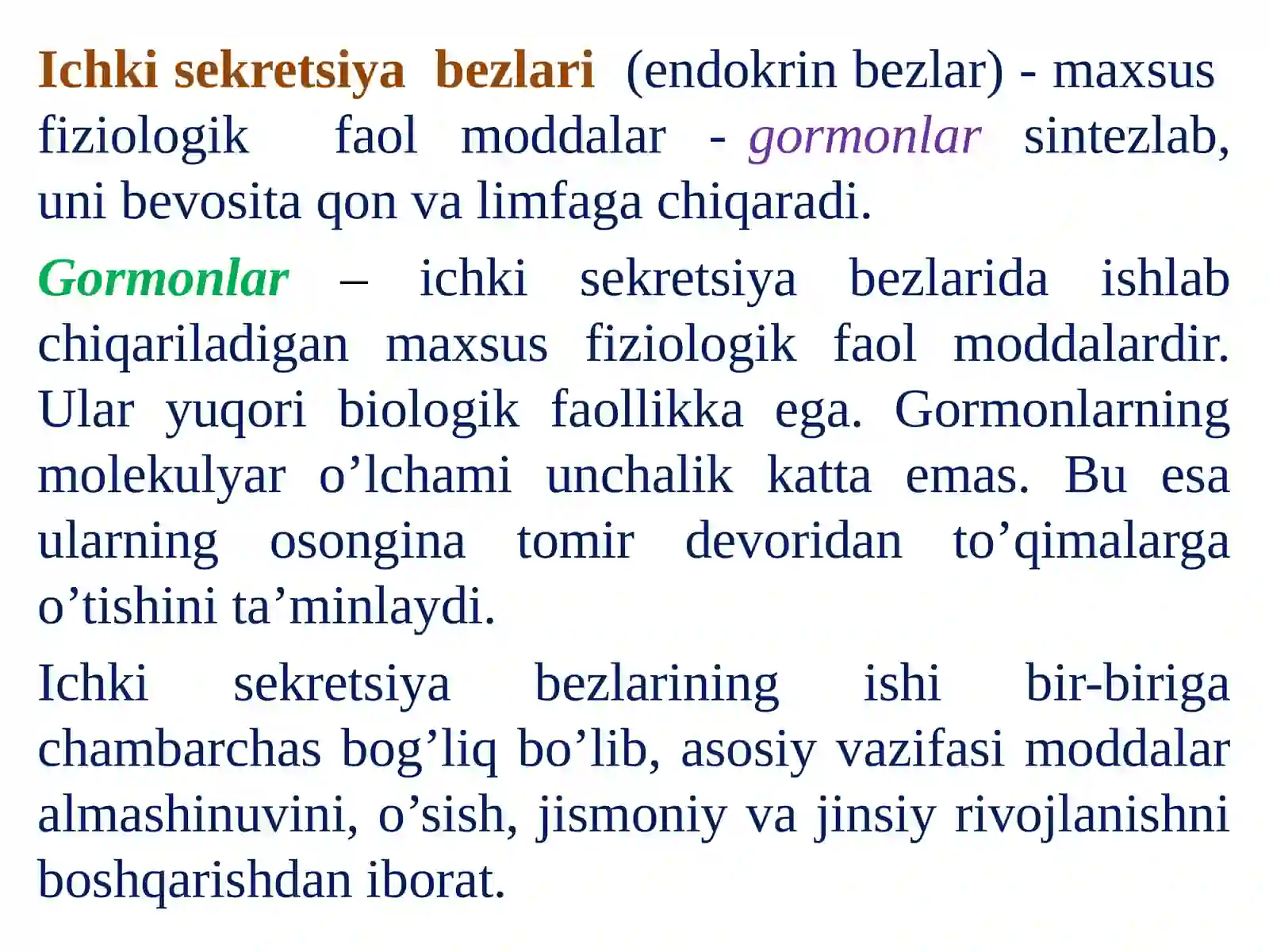 Endokrin bezi tizimi 4