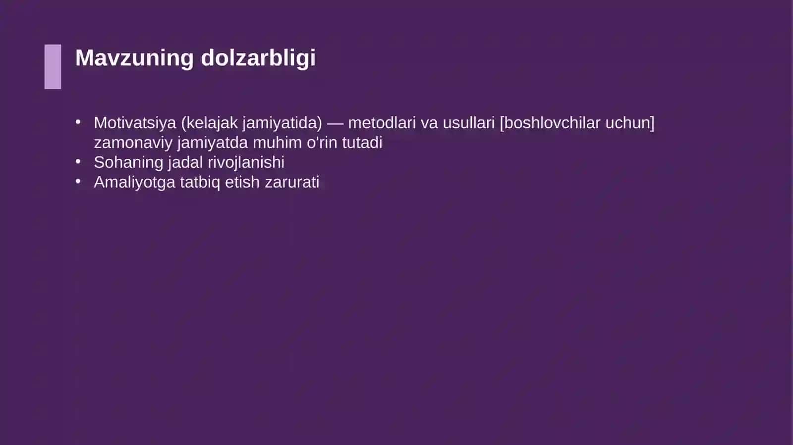 Motivatsiya (kelajak jamiyatida) — metodlari va usullari [boshlovchilar uchun] 4