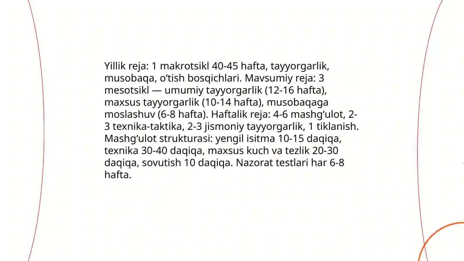 Belbogʻli kurash mashgʻulotlarni tashkillashtirish va oʻtkazish nazaryasi 4