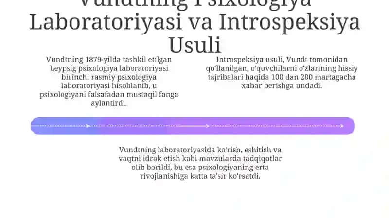 Eksperimental psixologiyaning rivojlanishiga Vilgelm Vund va boshqa olimlarning qoʻshgan hissasi 4