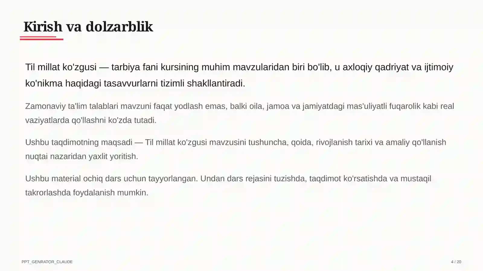 Til millat ko'zgusi (6-sinf) 2