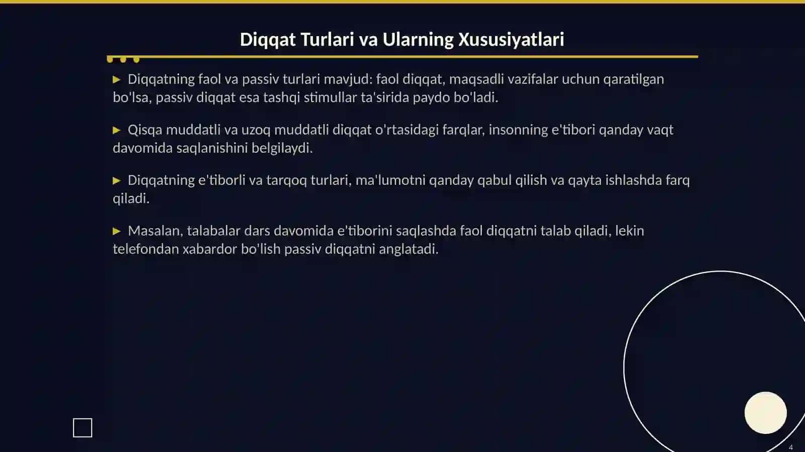 Diqqatning Rivojlanishi: Asosiy Tamoyillar va Ta'sirlar 4
