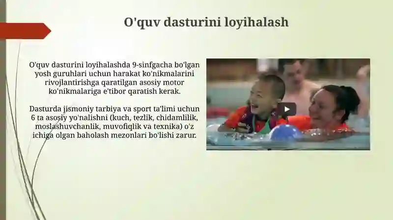 Jismoniy tarbiya va sport ta'limining asosiy yo'nalishlari 4