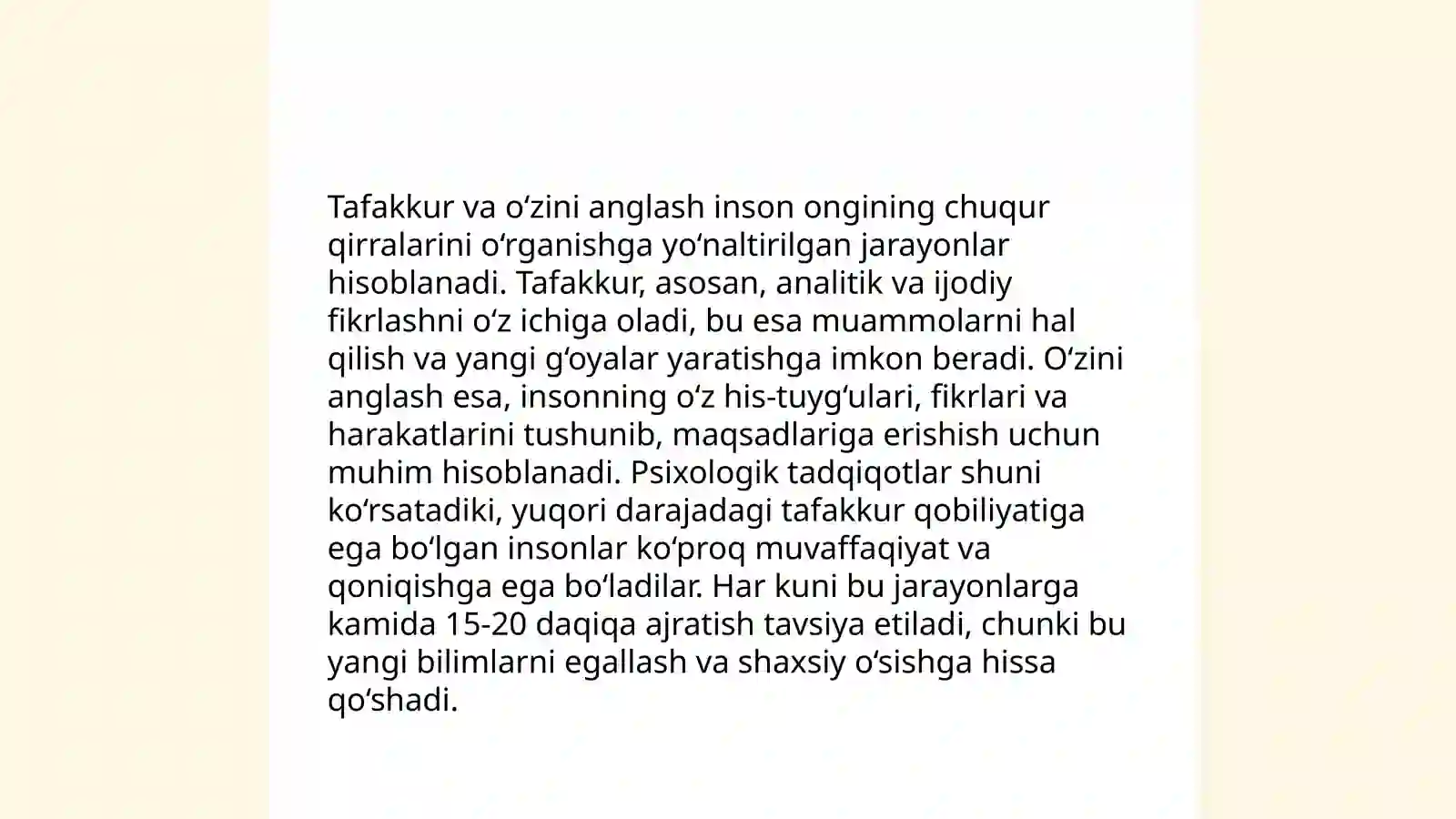 Tafakkur 4