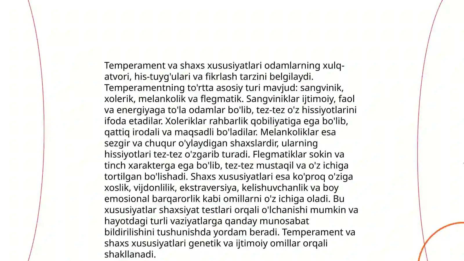 Temperament 4