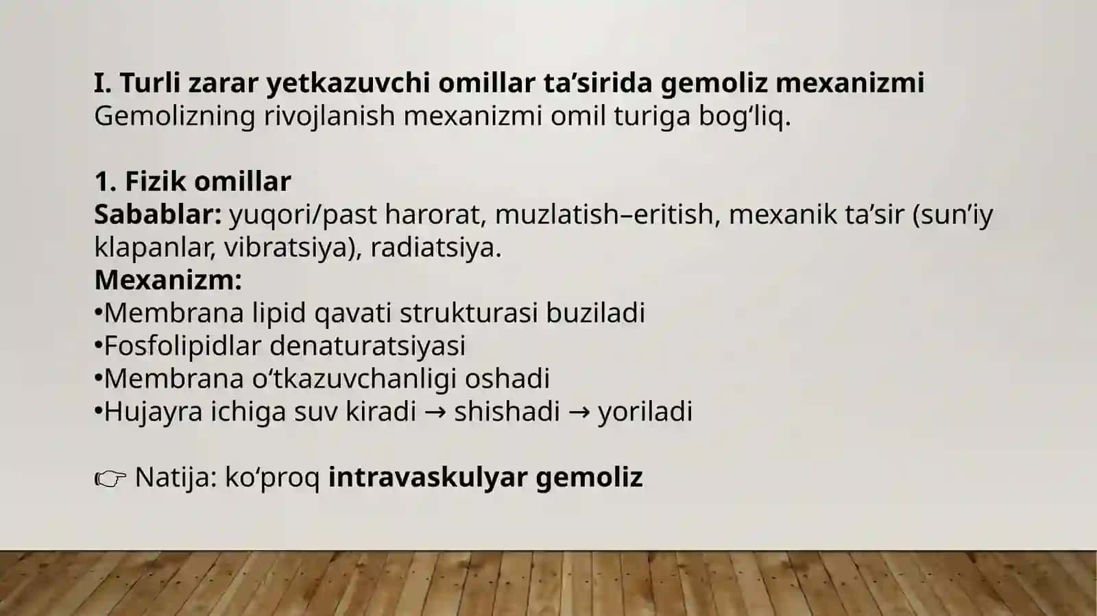 Gemolizni rivojlantirish mexanizmi 4