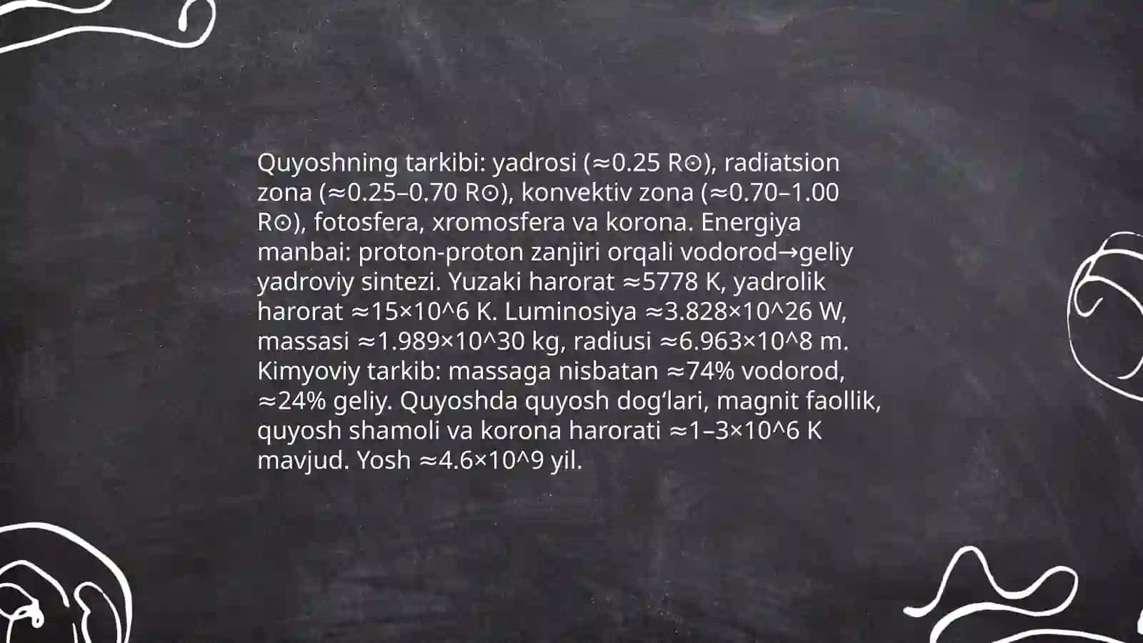 Quyosh sistemasi va sayyoralar 4