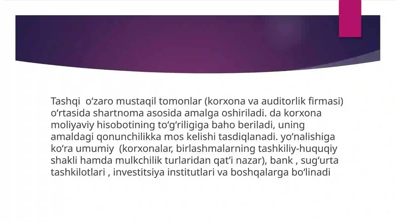 Audit.ichkiva tashqi audit 4