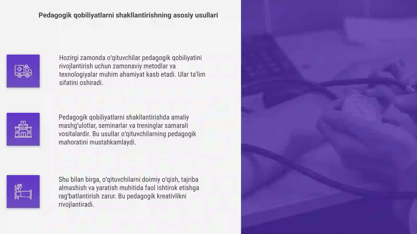 Hozirgi kunda o‘qituvchilar pedagogik qobiliyatini shakllantirish imkoniyatlari 4