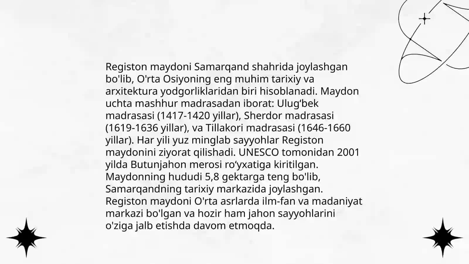 O'zbekistonda turizm rivojlanishi 4