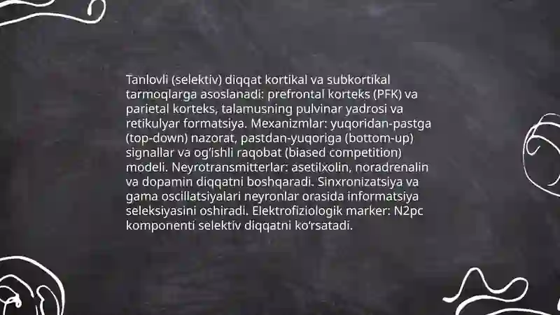 Diqqat haqida tushuncha va uning nerv-fiziologik asoslari 2 4