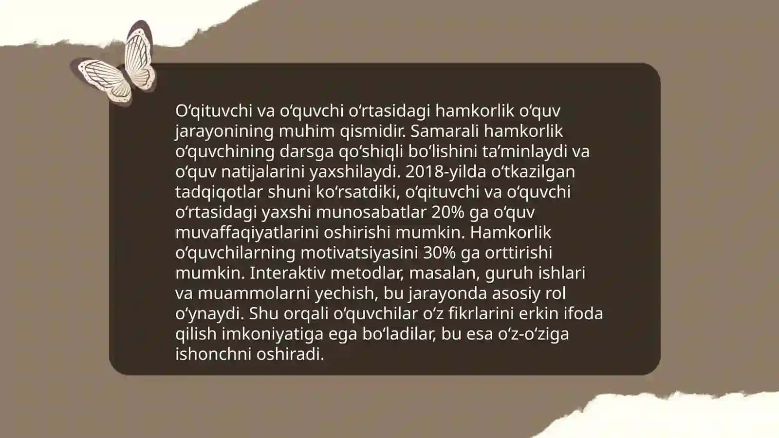 Pedagogik hamkorlik 4