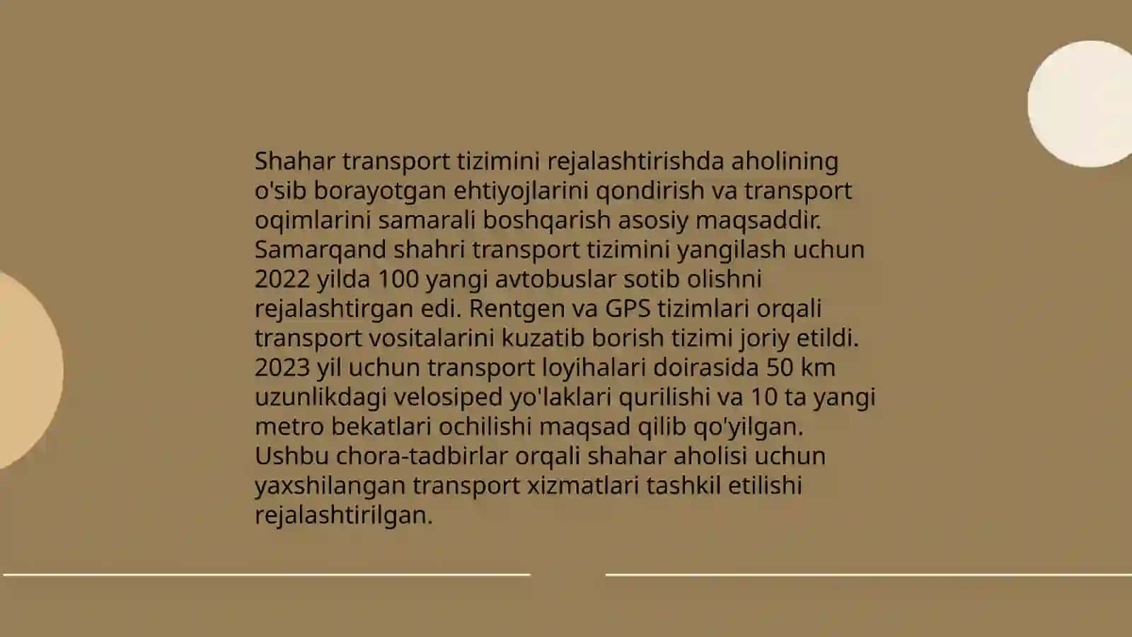 Transport tizimini boshqarish strategiyalari 4