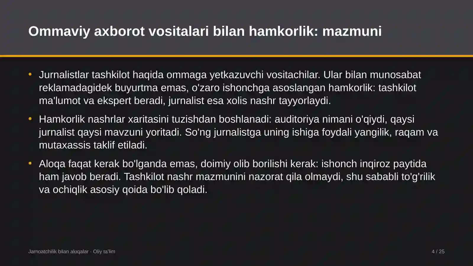 avtosalonlarda ommaviy axborot vositalari bilan hamkorlik qilish 9709 4