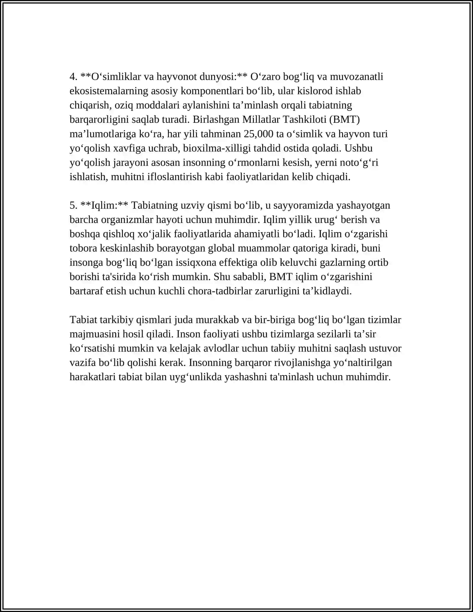 TABIAT 4
