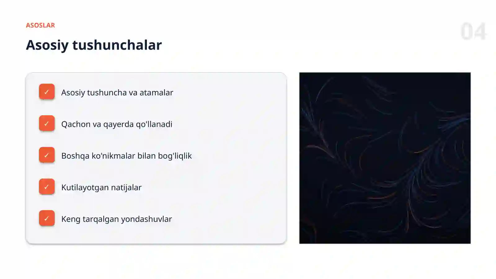 TUSHUNTIRILUVCHANLIK 4