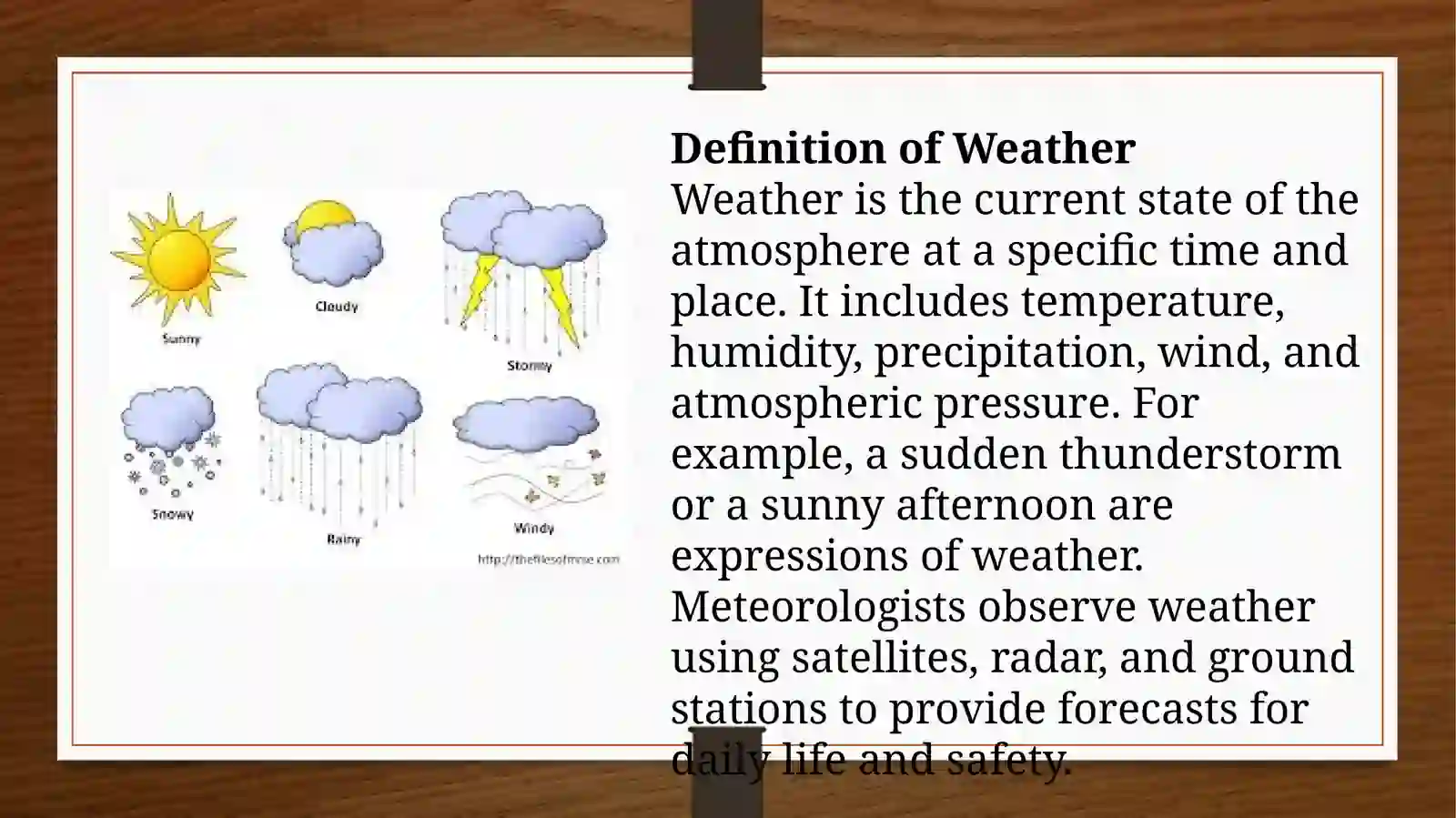 Weather and Climate 4