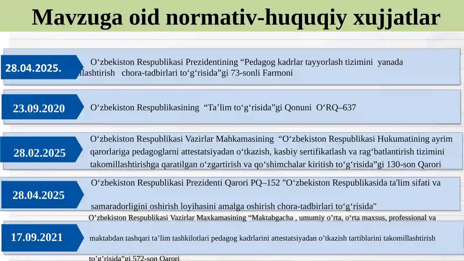 Pedagogik Mahorat Milliy Institutida Menejerliko‘quv Kursi 4