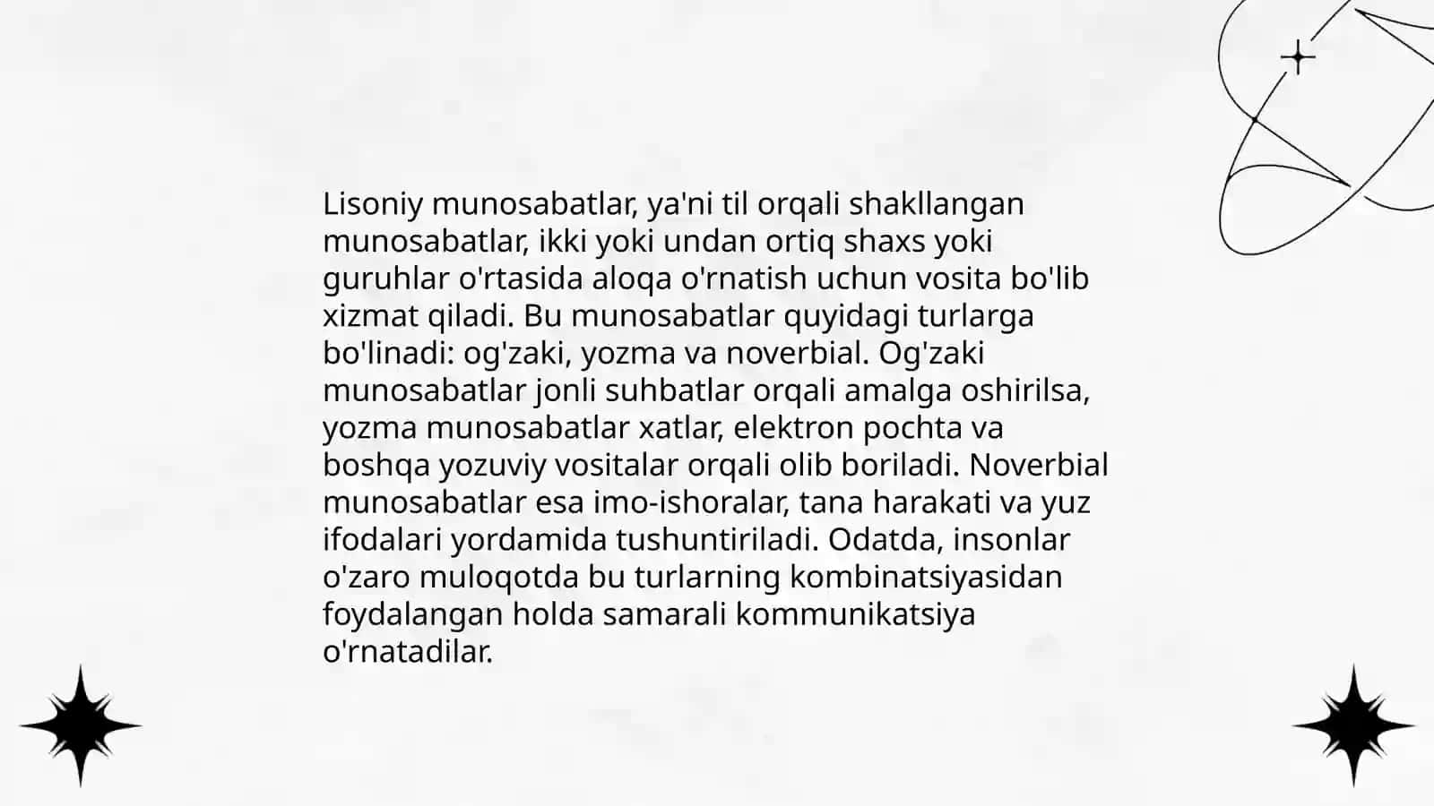 Lisoniy munosabat va uning turlari 4